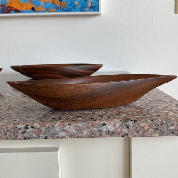 Handcarved Monkey Pod Bowls - Picture 6 of 16